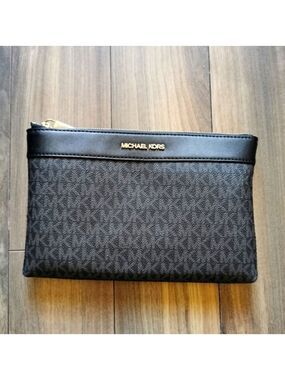 Michael Kors MK small medium zipper pouch